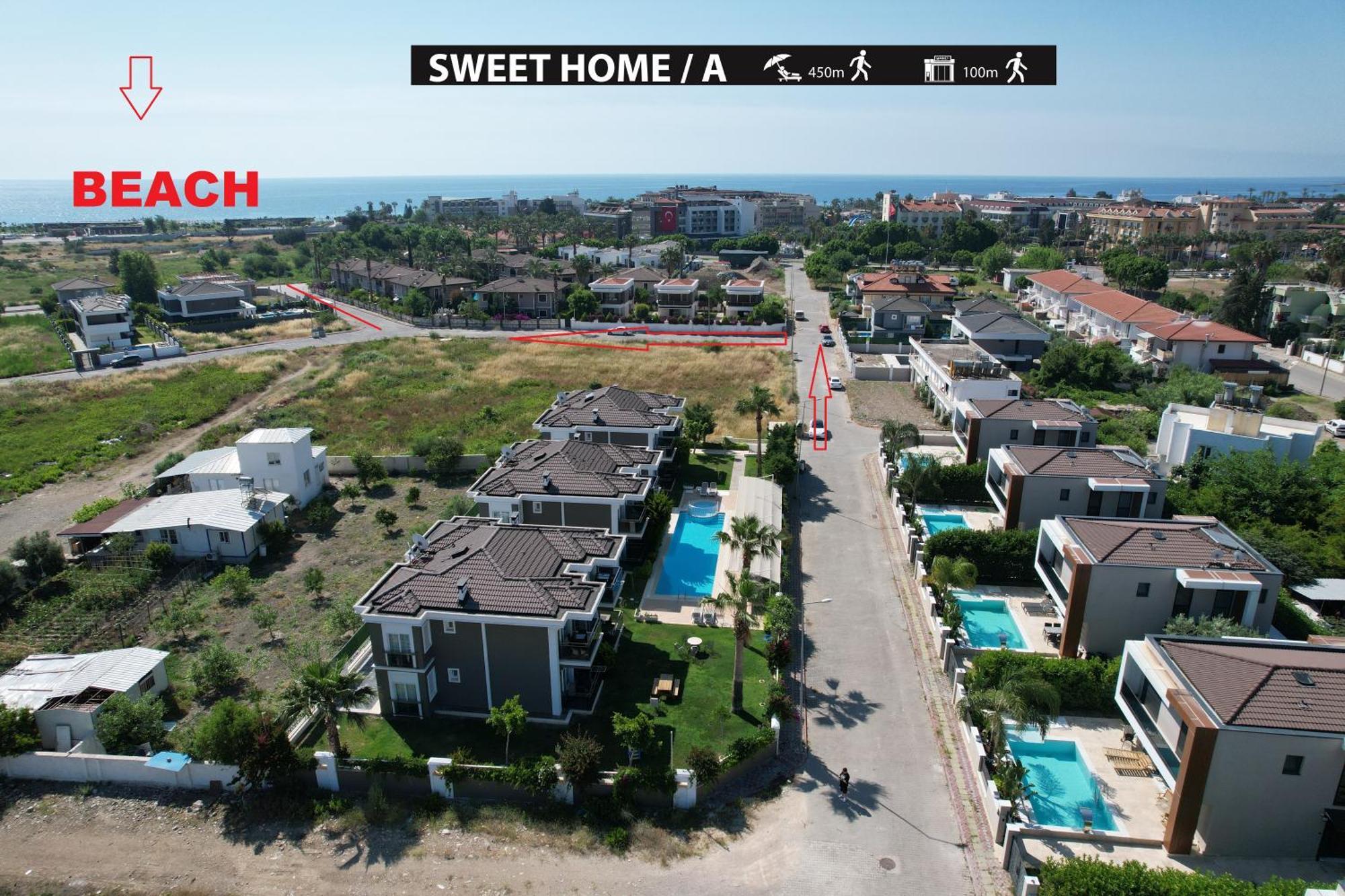 Sweet Home Kemer Apartments Bagian luar foto